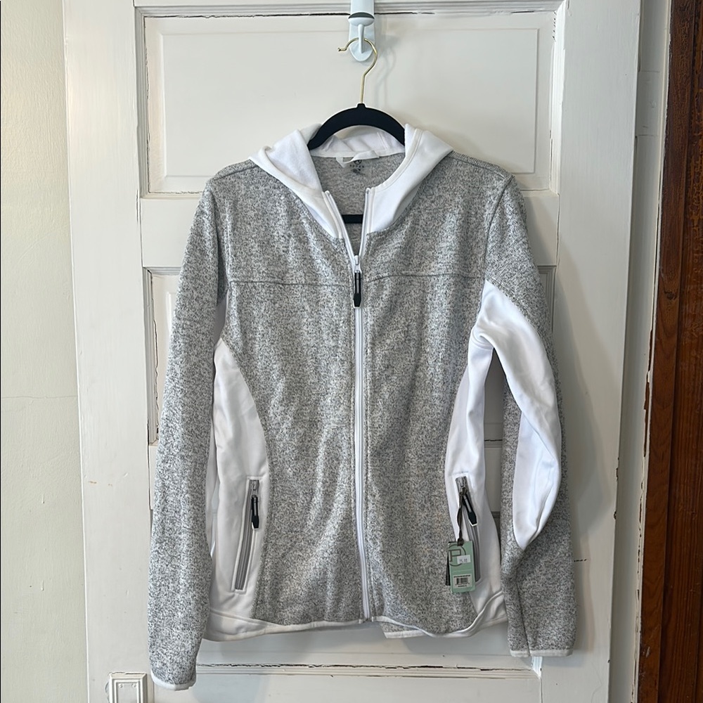 Roper Gray and White Women's Jacket